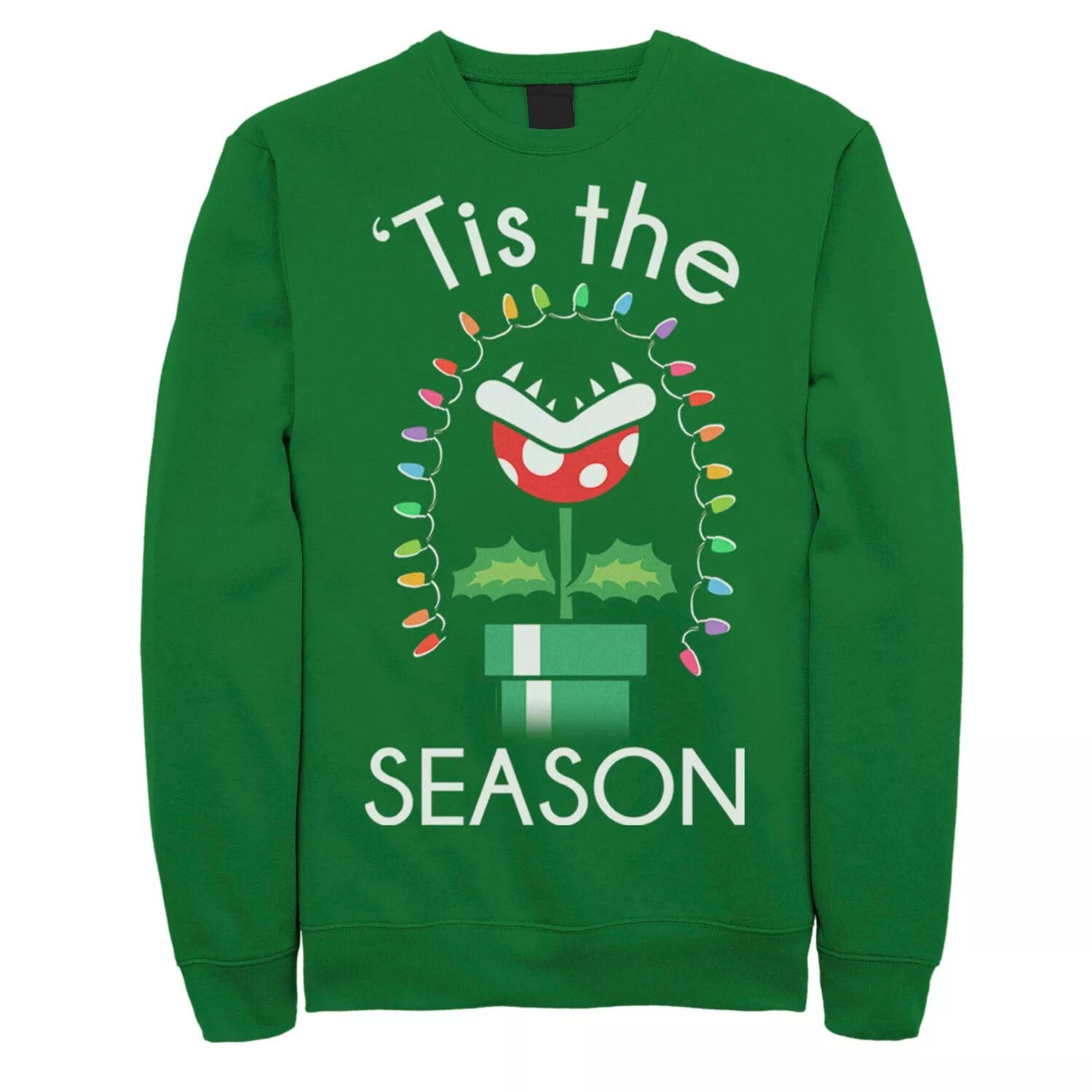 Мужской свитшот Nintendo Super Mario Piranha Tis The Season Licensed Character
Мужской свитшот Nintendo Super Mario Piranha Tis The Season Licensed Character