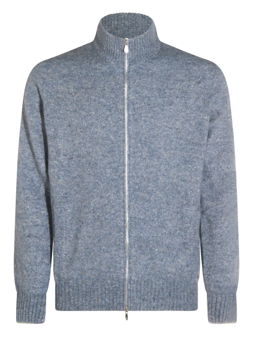 Кардиган с высоким воротом и застежкой-молнией спереди Brunello Cucinelli, синий
Кардиган с высоким воротом и застежкой-молнией спереди Brunello Cucinelli, синий