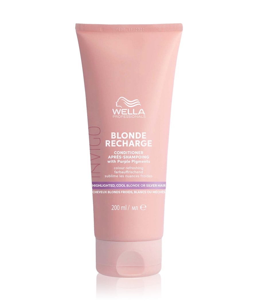 Кондиционер Wella INVIGO Blonde Recharge Cool Blond, 200 ml
Кондиционер Wella INVIGO Blonde Recharge Cool Blond, 200 ml