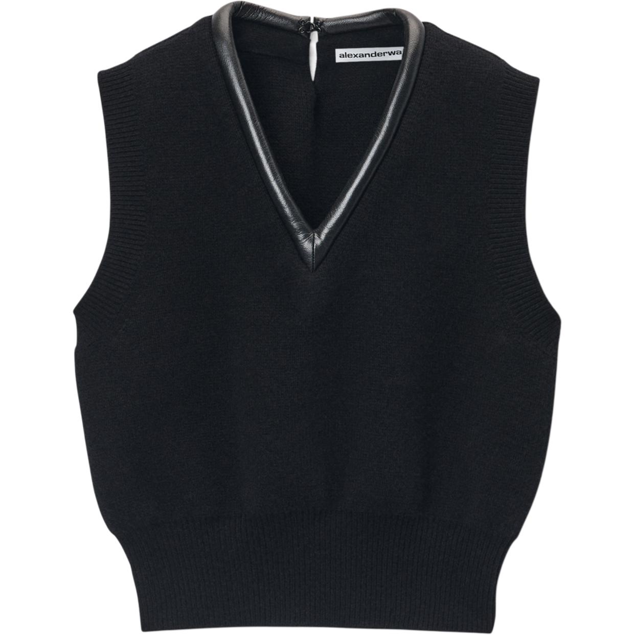 Вязаный жилет Alexander Wang, черный
Вязаный жилет Alexander Wang, черный