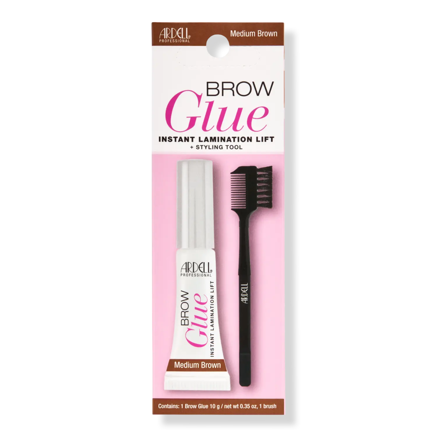 Гель для мгновенного ламинирования и лифтинга бровей Blow Glue Instant Lamination Lift Gel Ardell, Medium Brown
Гель для мгновенного ламинирования и лифтинга бровей Blow Glue Instant Lamination Lift Gel Ardell, Medium Brown