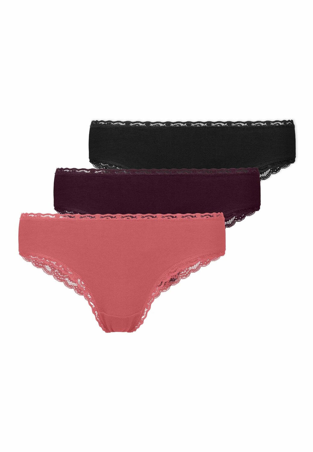 Трусы SNOCKS Brazilian s mit Spitze aus Bio Baumwolle 3 шт, цвет Mix (Mauve/Weinrot/Schwarz)
Трусы SNOCKS Brazilian s mit Spitze aus Bio Baumwolle 3 шт, цвет Mix (Mauve/Weinrot/Schwarz)