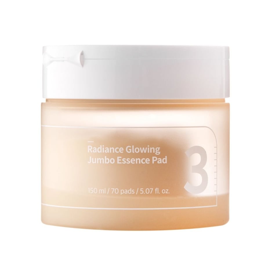 Numbuzin No.3 Radiance Glowing Jumbo Essence Pad 70ea - Осветляющие тонизирующие подушечки
Numbuzin No.3 Radiance Glowing Jumbo Essence Pad 70ea - Осветляющие тонизирующие подушечки