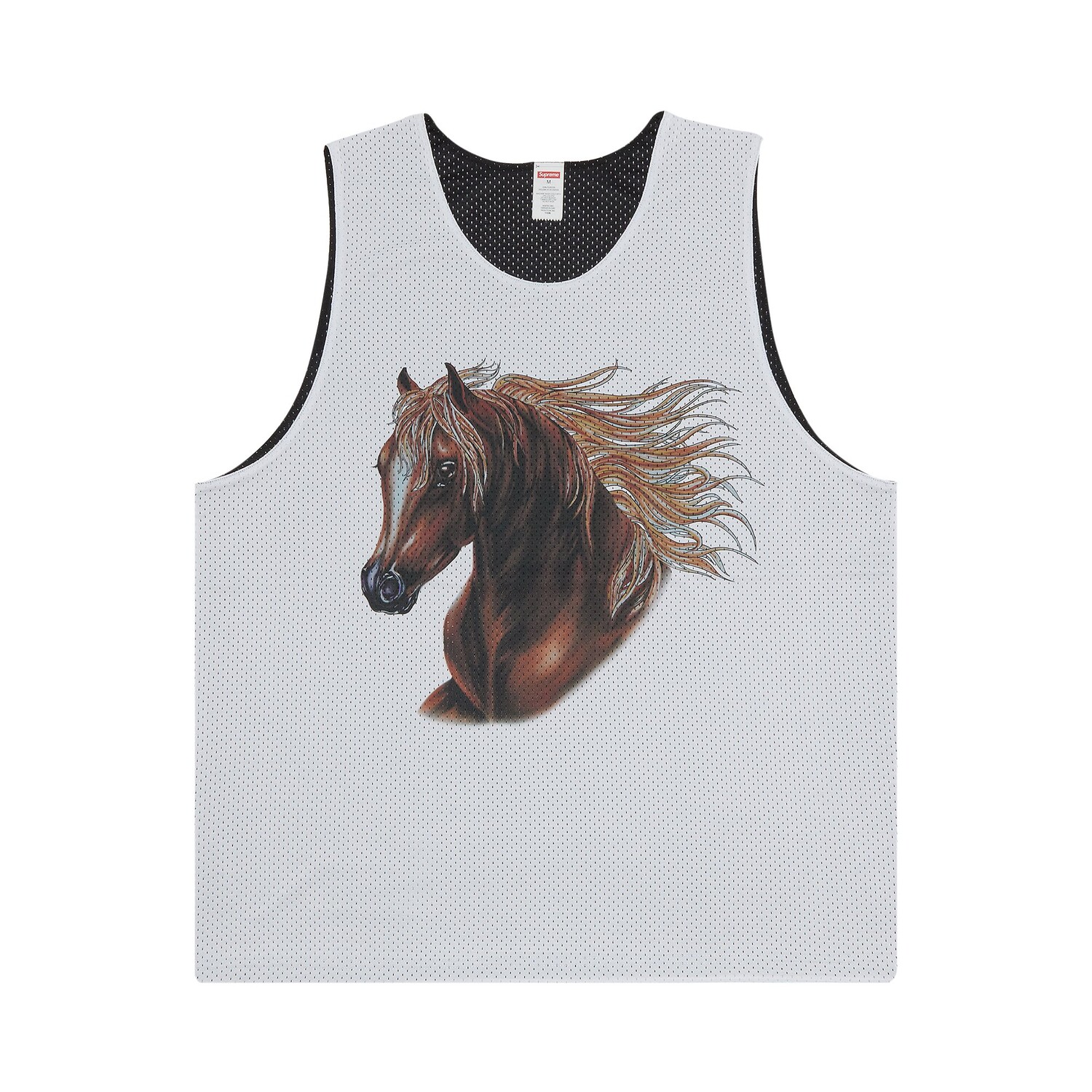 Двусторонняя баскетбольная майка Supreme Mustang, цвет Белый
Двусторонняя баскетбольная майка Supreme Mustang, цвет Белый