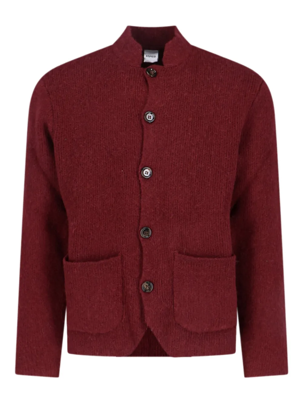 Кардиган из шерсти на пуговицах Aspesi, красный
Кардиган из шерсти на пуговицах Aspesi, красный