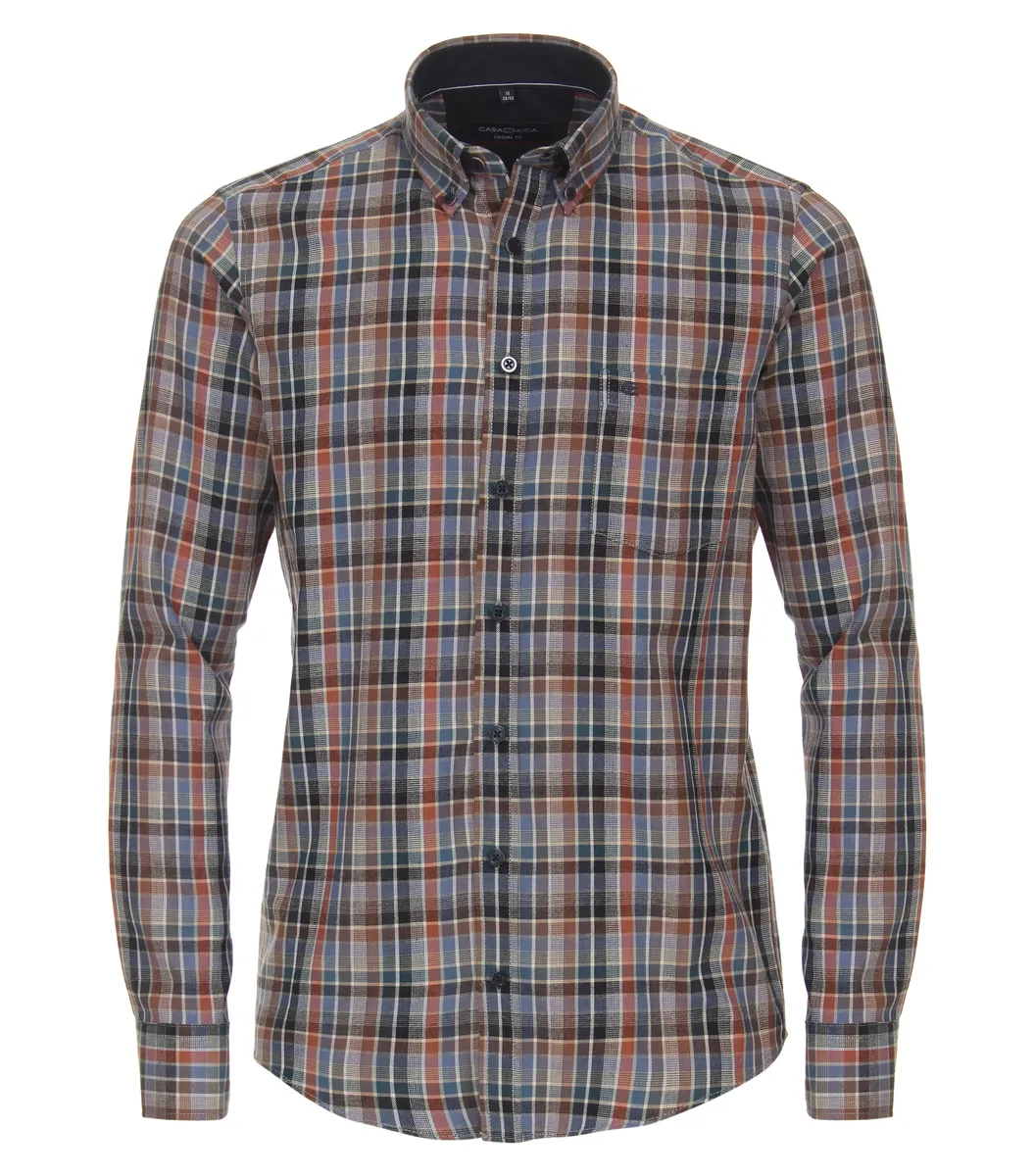 Фланелевая рубашка CASAMODA "Фланелевая рубашка CASAMODA в клетку", коричневый
Фланелевая рубашка CASAMODA "Фланелевая рубашка CASAMODA в клетку", коричневый