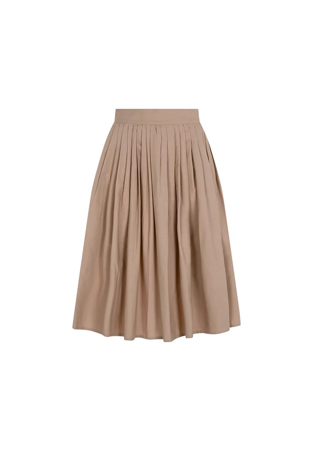 Юбка-Трапеция Seraphina с крупными складками Freshlions, бежевый
Юбка-Трапеция Seraphina с крупными складками Freshlions, бежевый