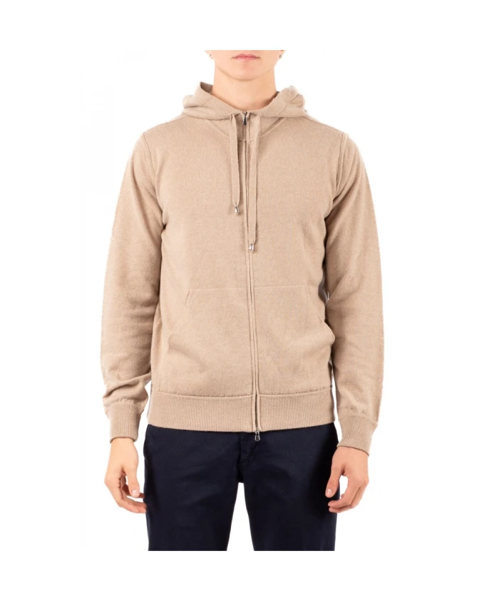 Толстовка с капюшоном и молнией по всей длине Filippo De Laurentiis, бежевый
Толстовка с капюшоном и молнией по всей длине Filippo De Laurentiis, бежевый