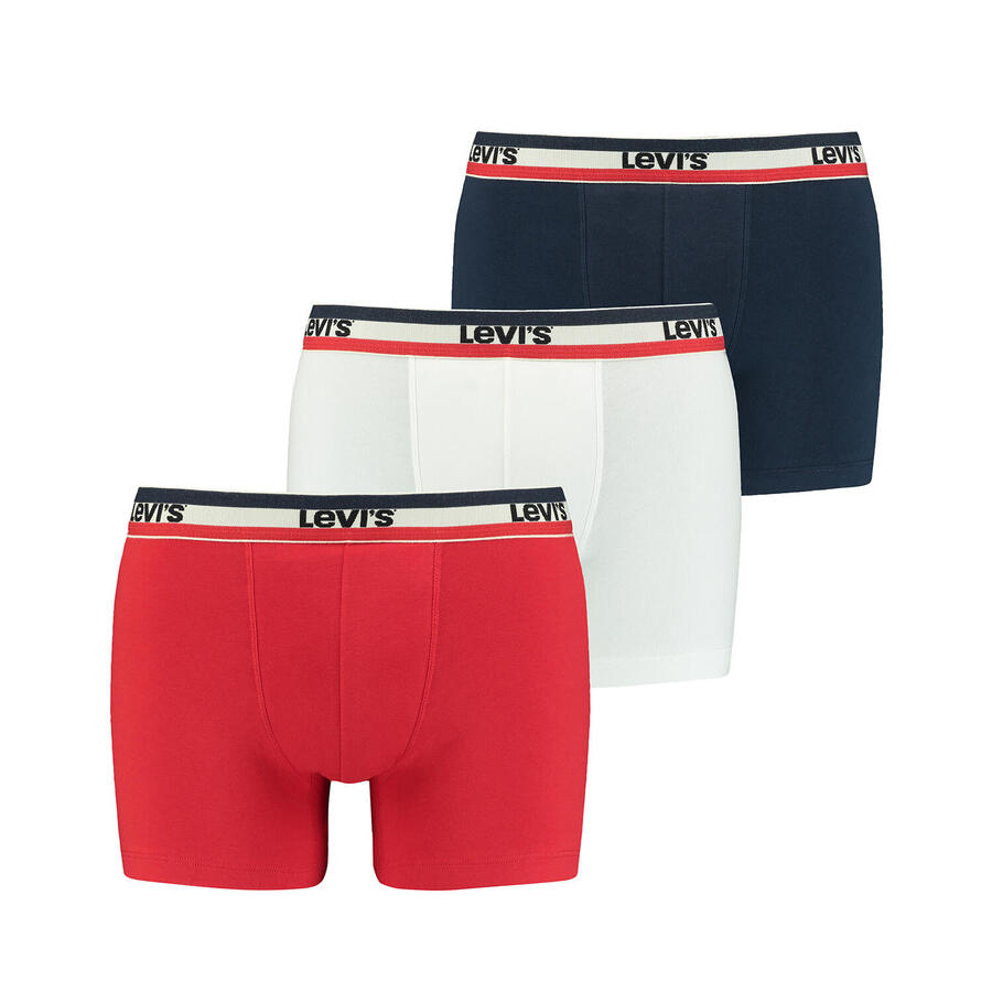LEVI'S Комплект из 3 мужских трусов-боксеров Levis SPRTSWR LOGO BOXER BRIEF, трусы-боксеры
LEVI'S Комплект из 3 мужских трусов-боксеров Levis SPRTSWR LOGO BOXER BRIEF, трусы-боксеры