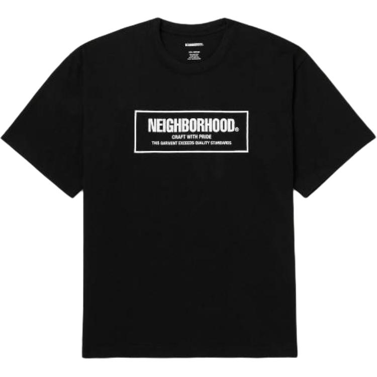 Футболка с принтом логотипа NEIGHBORHOOD, черный
Футболка с принтом логотипа NEIGHBORHOOD, черный