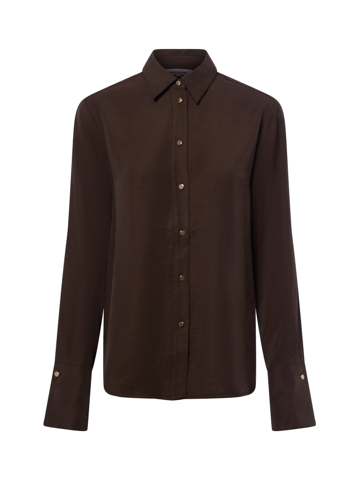 Блузка в шоколадном цвете More & More
Блузка в шоколадном цвете More & More