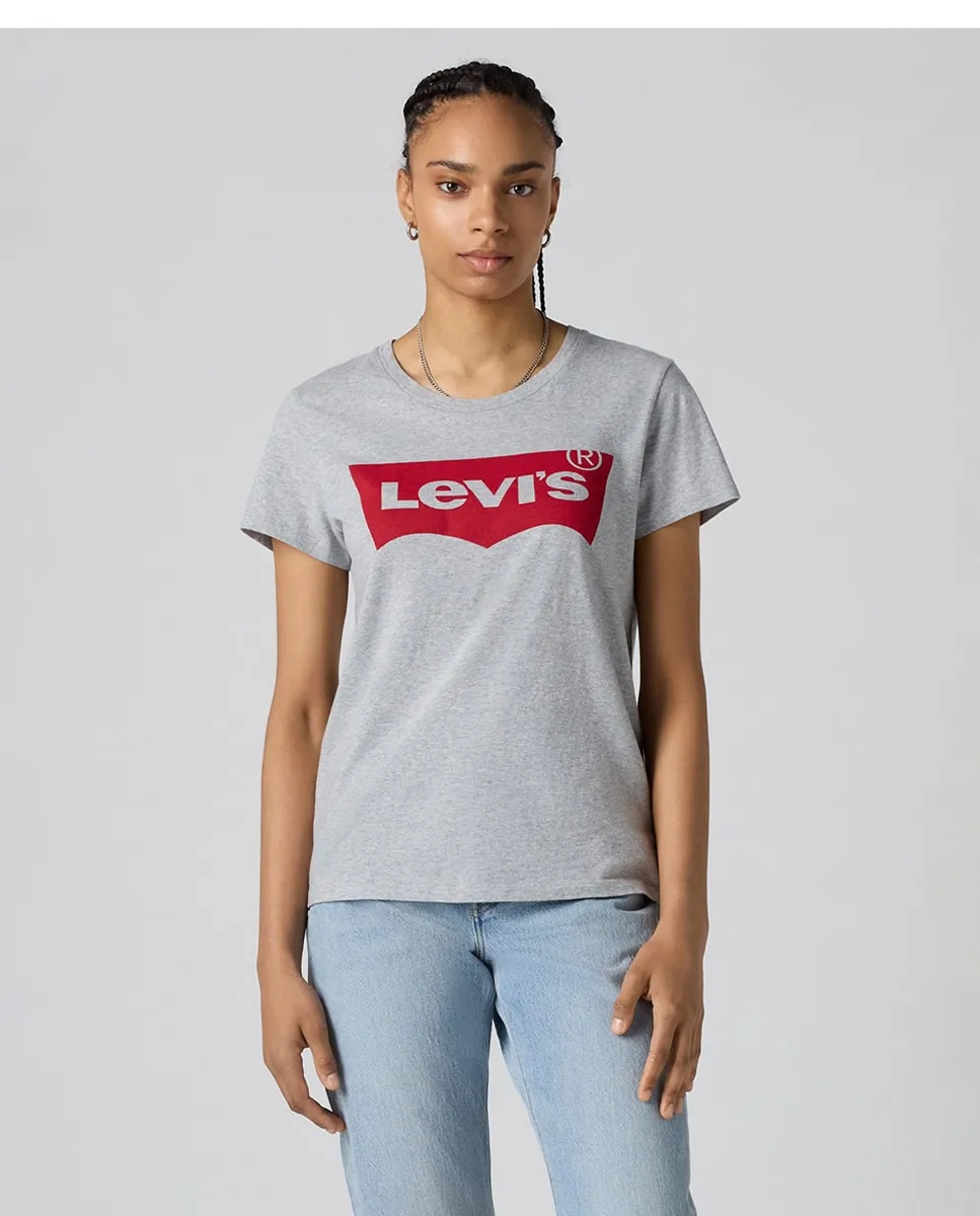 Женская футболка с короткими рукавами и круглым вырезом Levi's, серый
Женская футболка с короткими рукавами и круглым вырезом Levi's, серый