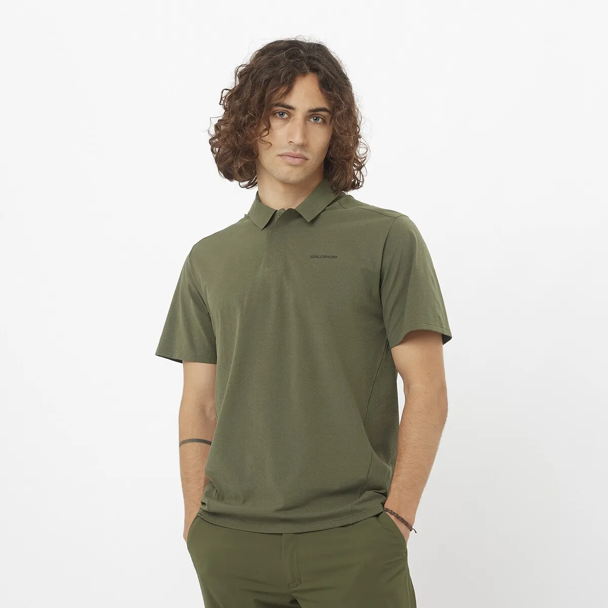Мужская рубашка поло с короткими рукавами Salomon Trackline, серый
Мужская рубашка поло с короткими рукавами Salomon Trackline, серый