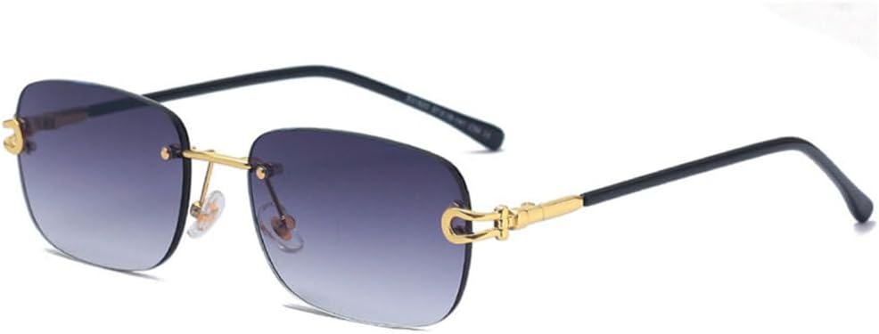 Мужские синие солнцезащитные очки LVTFCO без оправы, модные, металлические, для вечеринок на открытом воздухе, роскошные солнцезащитные очки с защитой от УФ-излучения UV400, C04 Gradient Gray
Мужские синие солнцезащитные очки LVTFCO без оправы, модные, металлические, для вечеринок на открытом воздухе, роскошные солнцезащитные очки с защитой от УФ-излучения UV400, C04 Gradient Gray