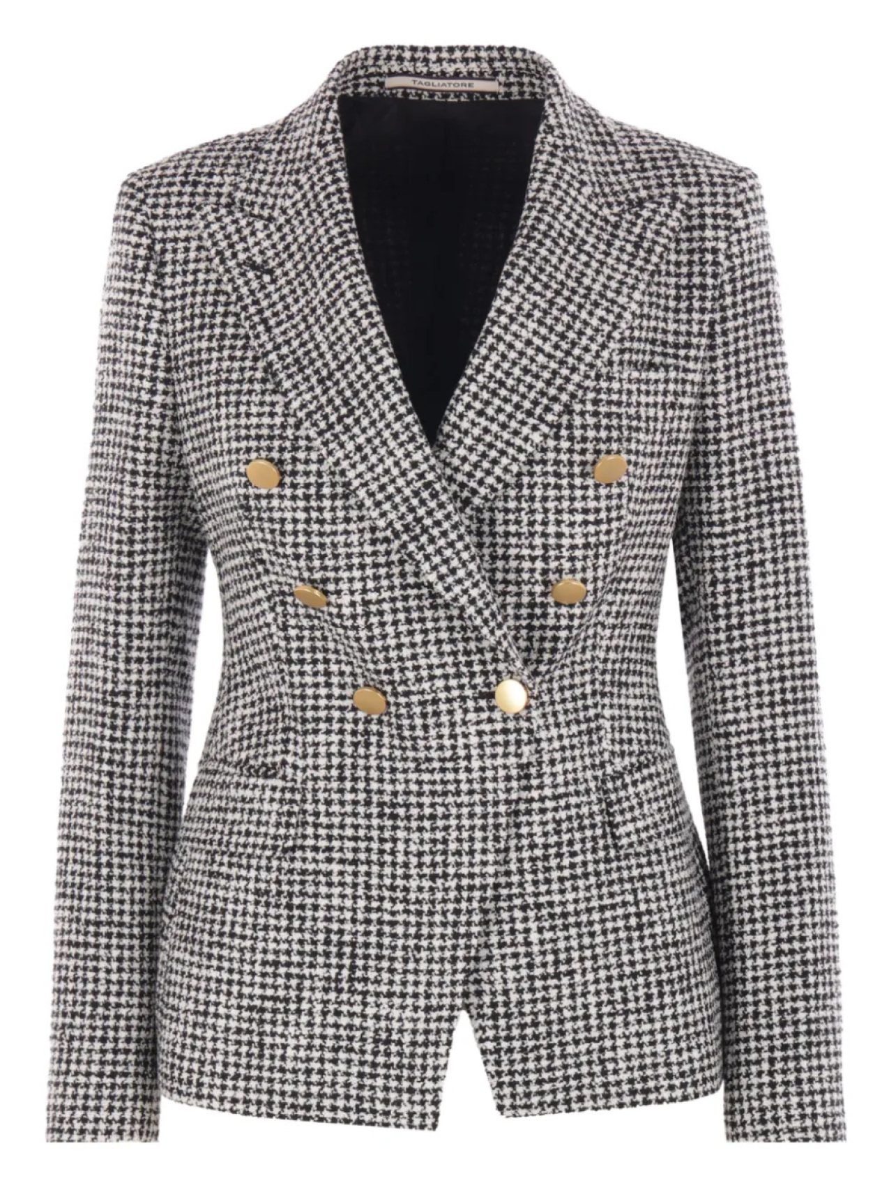 Клетчатый блейзер Tagliatore, черный
Клетчатый блейзер Tagliatore, черный