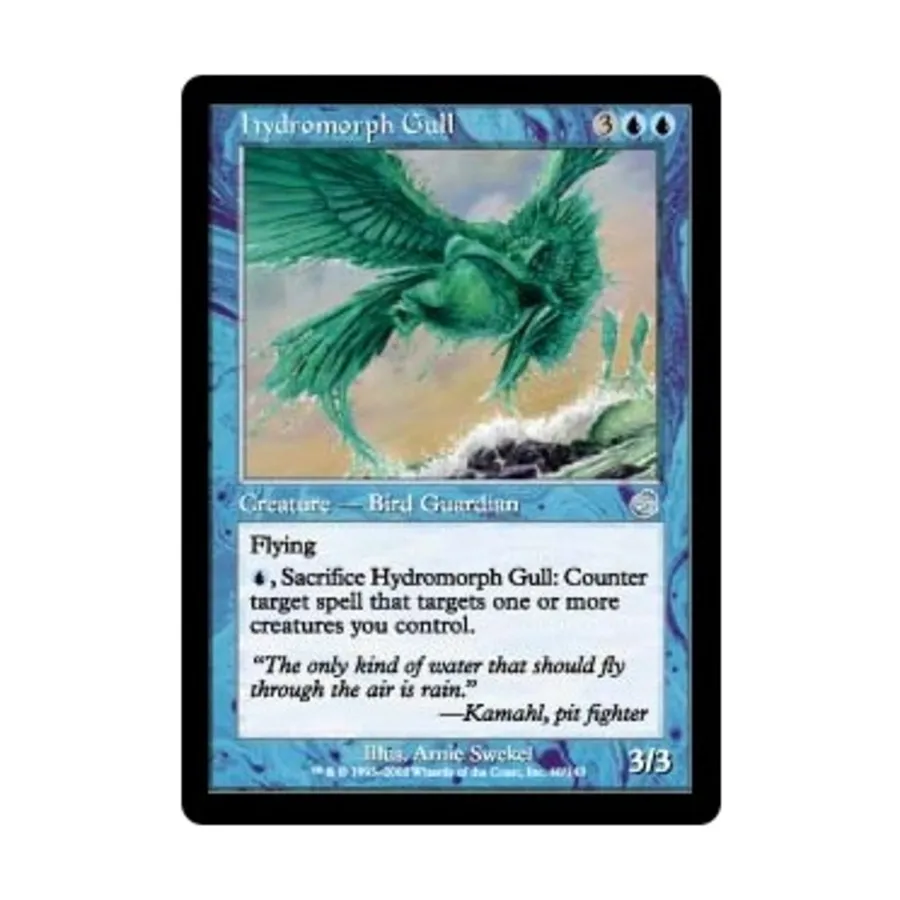 CCG Гидроморф Чайка (U), MTG - Torment
CCG Гидроморф Чайка (U), MTG - Torment