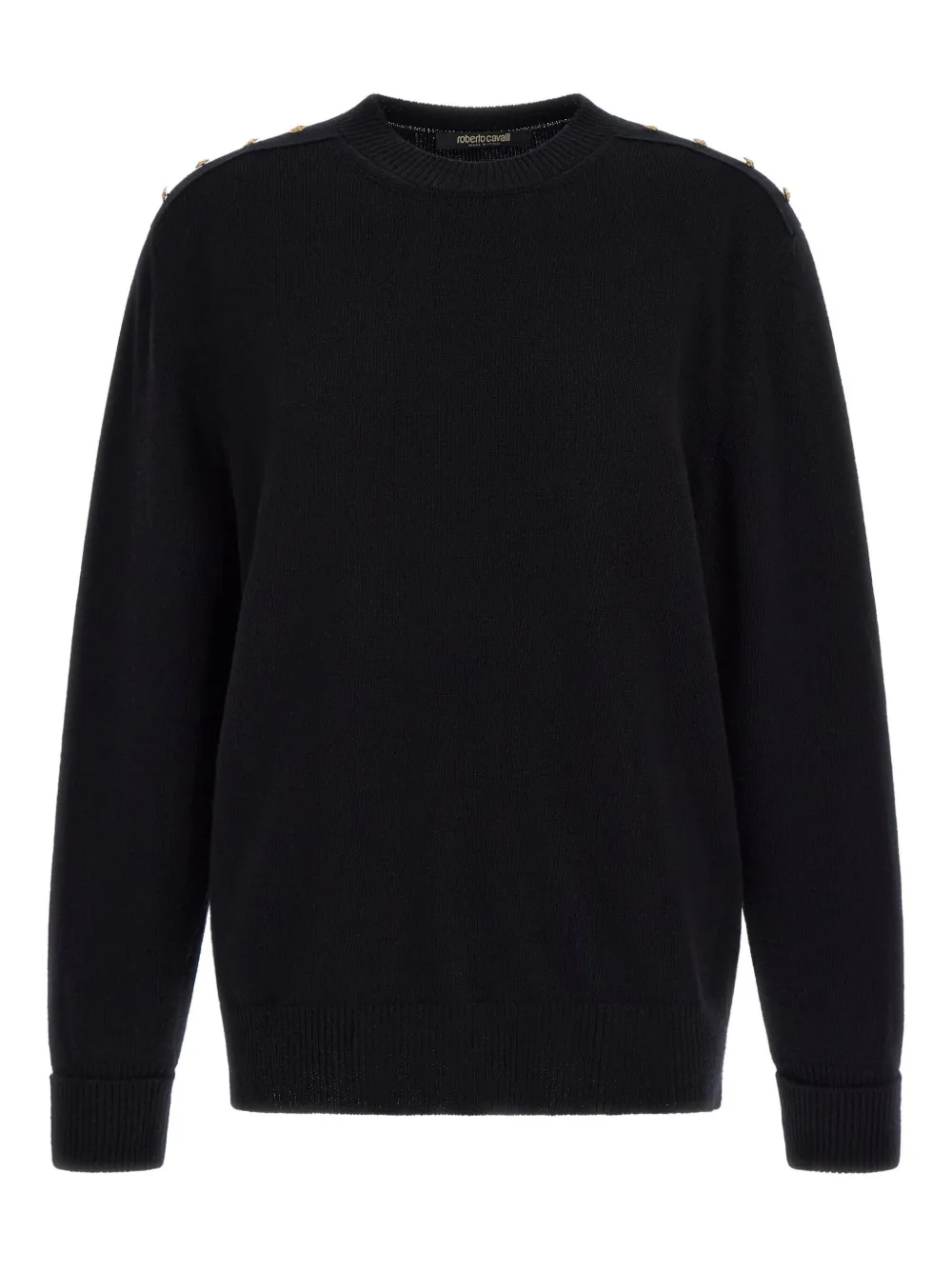 Джемпер с пуговицами Roberto Cavalli, черный
Джемпер с пуговицами Roberto Cavalli, черный