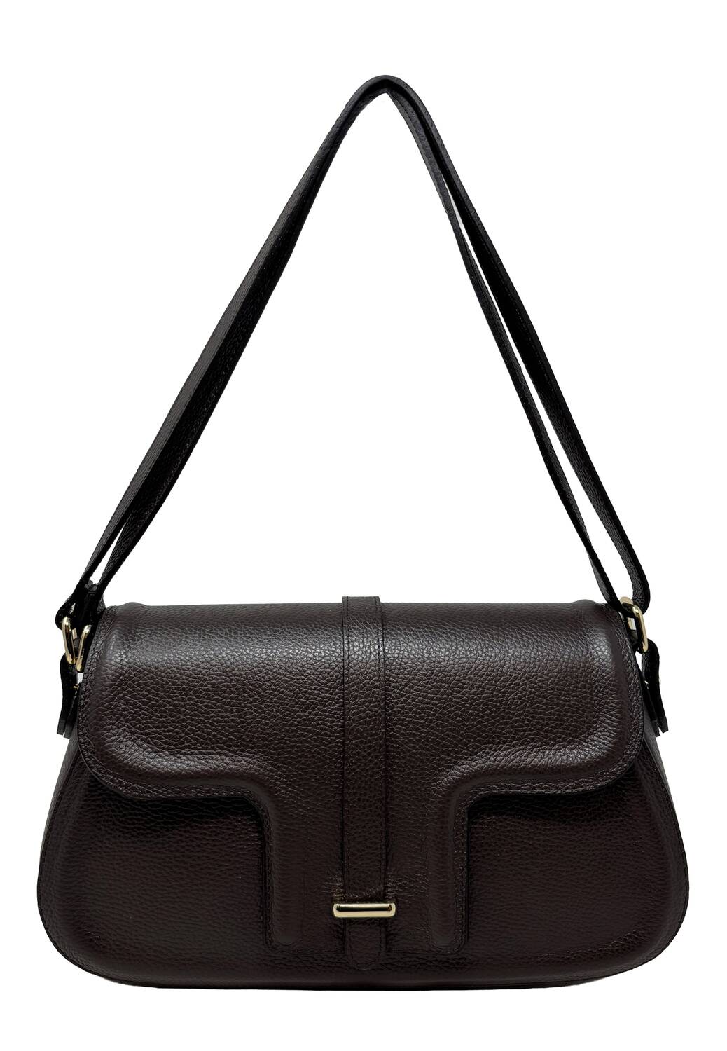 CHICCA BORSE Плечевая сумка в темно-коричневом цвете
CHICCA BORSE Плечевая сумка в темно-коричневом цвете