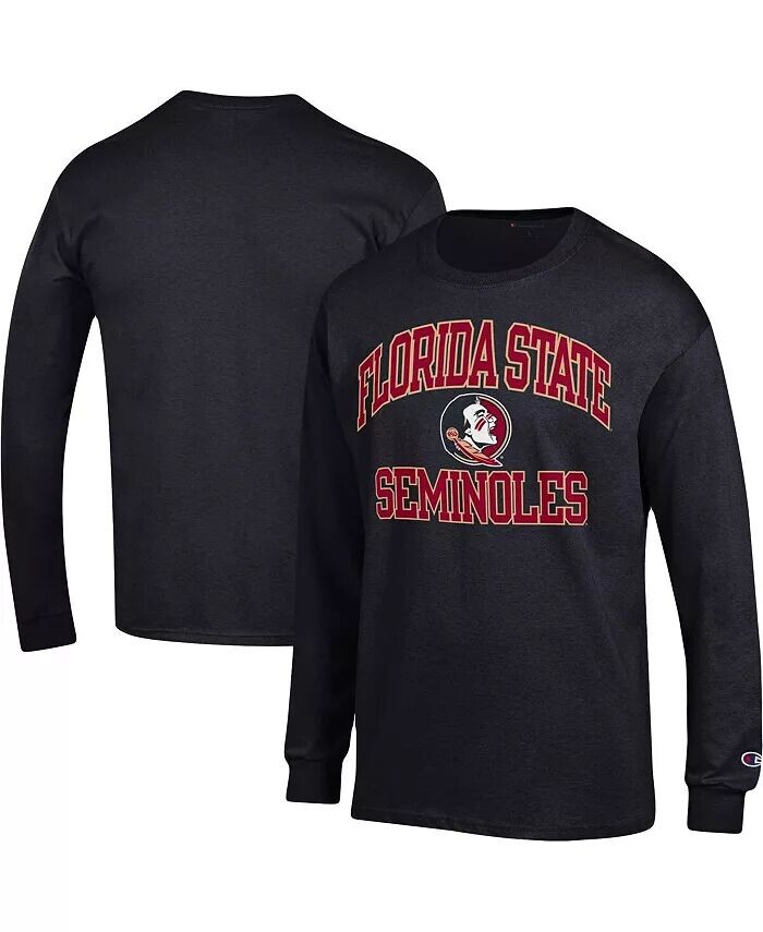 Мужская черная футболка Florida State Seminoles High Motor с длинным рукавом Champion
Мужская черная футболка Florida State Seminoles High Motor с длинным рукавом Champion