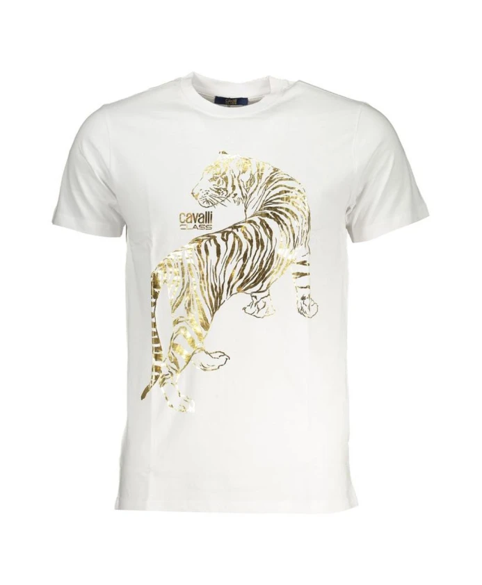 Футболка с принтом золотого тигра Cavalli Class, белый
Футболка с принтом золотого тигра Cavalli Class, белый