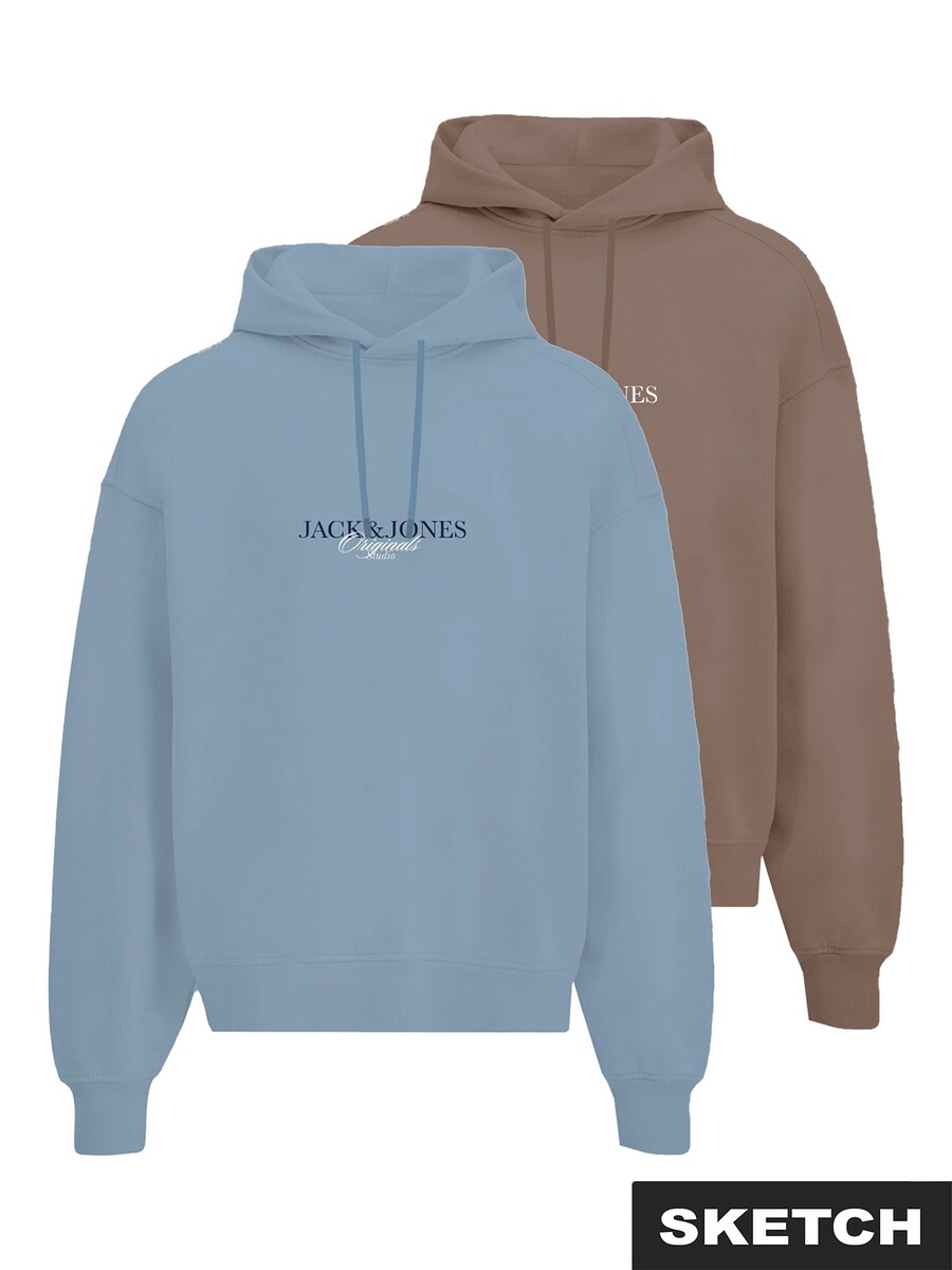 Толстовка JACK & JONES JACK & JONES JORBILLYBURG, Light blue/Mocha
Толстовка JACK & JONES JACK & JONES JORBILLYBURG, Light blue/Mocha