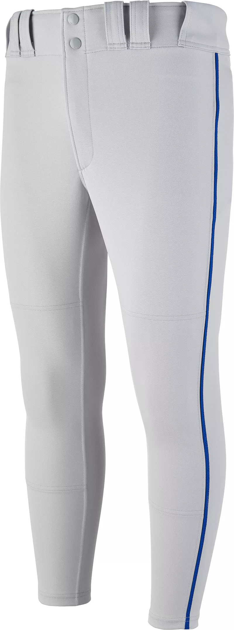 Мужские бейсбольные брюки зауженного кроя Mizuno Premier с окантовкой, цвет Grey/Royal
Мужские бейсбольные брюки зауженного кроя Mizuno Premier с окантовкой, цвет Grey/Royal