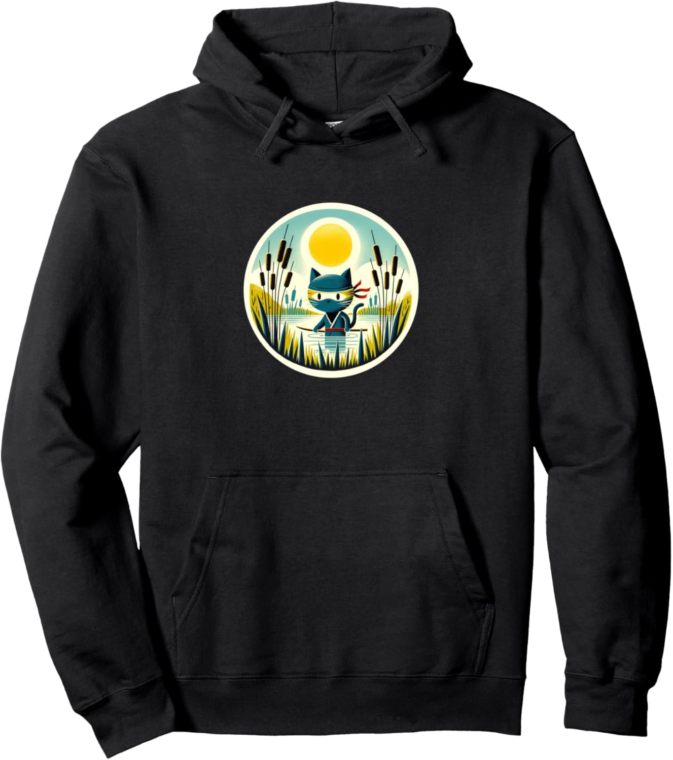 Толстовка с изображением милой кошечки-ниндзя Ninja Snugg, черный
Толстовка с изображением милой кошечки-ниндзя Ninja Snugg, черный
