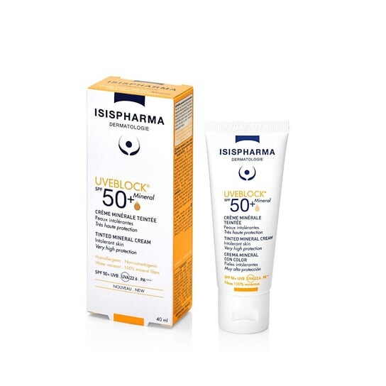 Солнцезащитный тонизирующий минеральный крем для лица и тела SPF50+ Mineral, 40 мл Isispharma, Uveblock
Солнцезащитный тонизирующий минеральный крем для лица и тела SPF50+ Mineral, 40 мл Isispharma, Uveblock