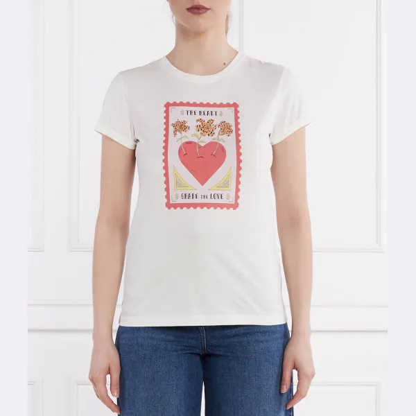 Футболка стандартного кроя Twin-Set, белый
Футболка стандартного кроя Twin-Set, белый