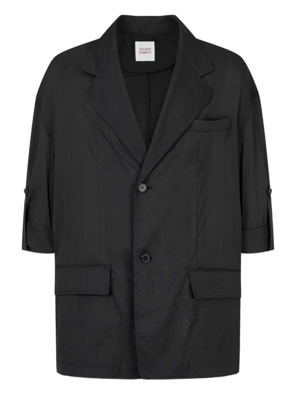 Жакет на пуговицах с укороченными рукавами STUDIO TOMBOY, серый
Жакет на пуговицах с укороченными рукавами STUDIO TOMBOY, серый