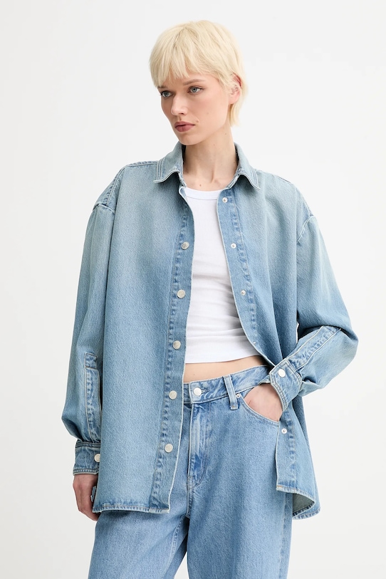 Джинсовая рубашка Won Hundred, синий
Джинсовая рубашка Won Hundred, синий