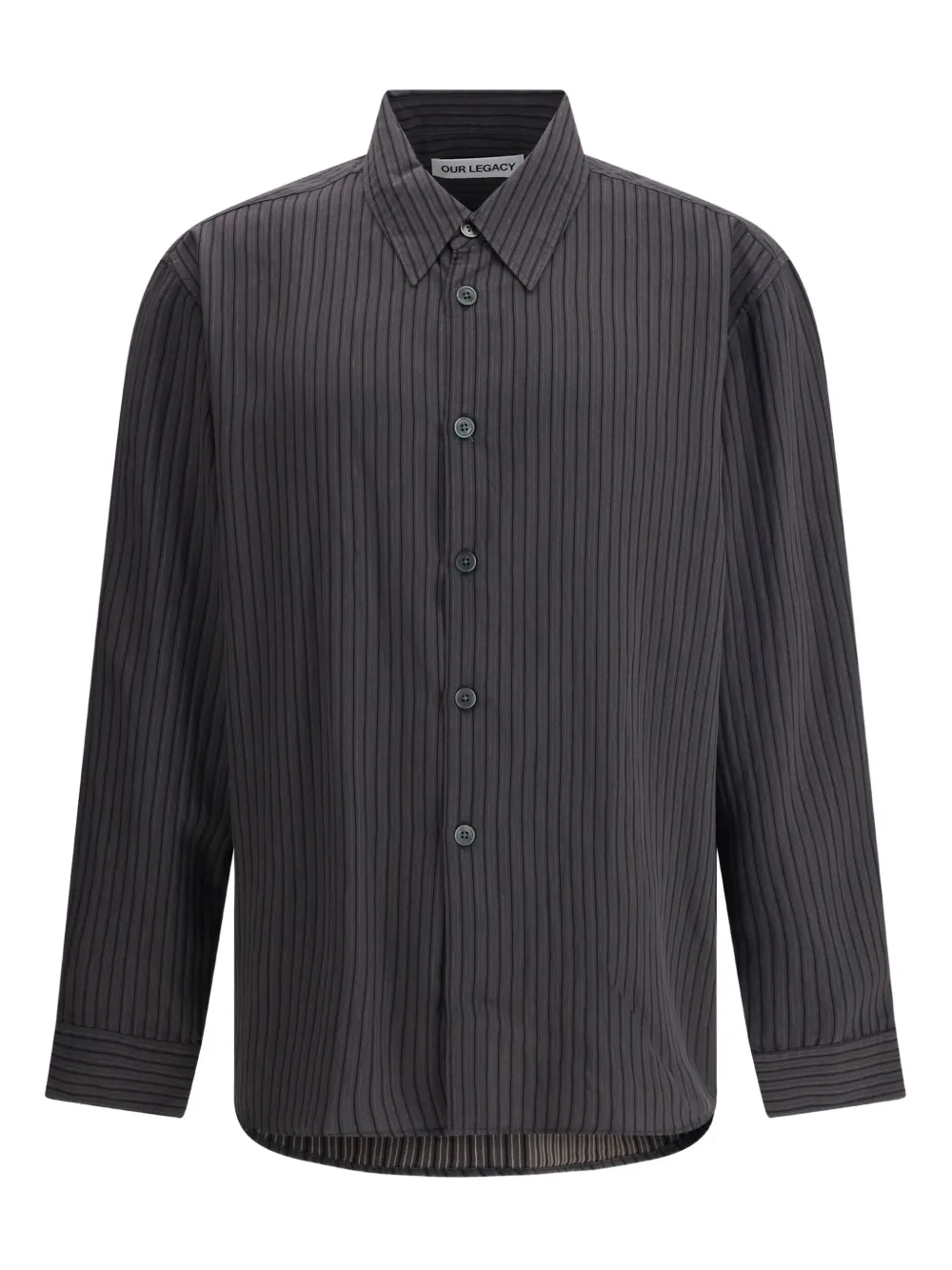 Рубашка в полоску на пуговицах Beyond OUR LEGACY, серый
Рубашка в полоску на пуговицах Beyond OUR LEGACY, серый