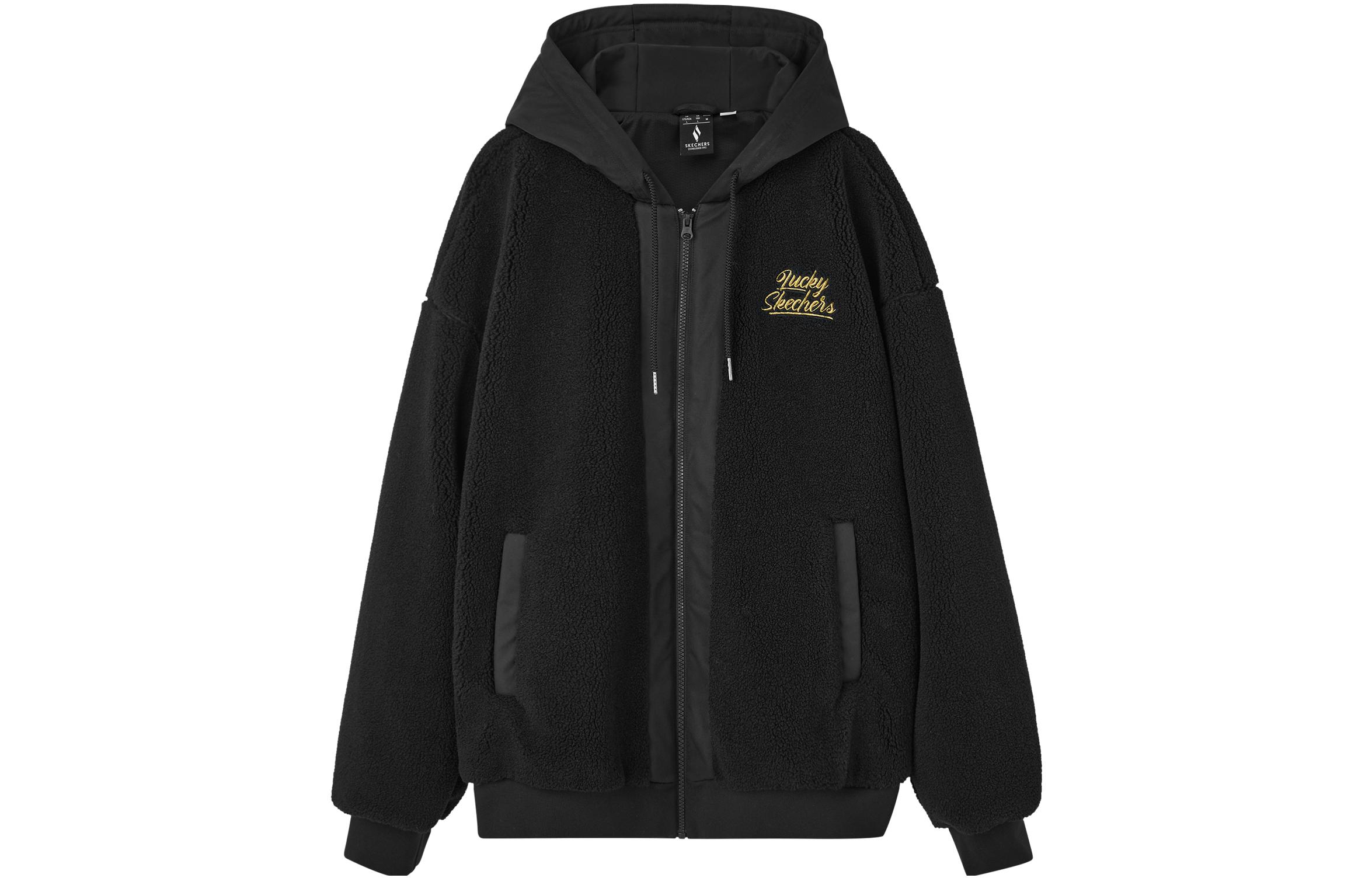 Skechers Новогодняя куртка унисекс угольно-черная, Carbon Black/0018
Skechers Новогодняя куртка унисекс угольно-черная, Carbon Black/0018