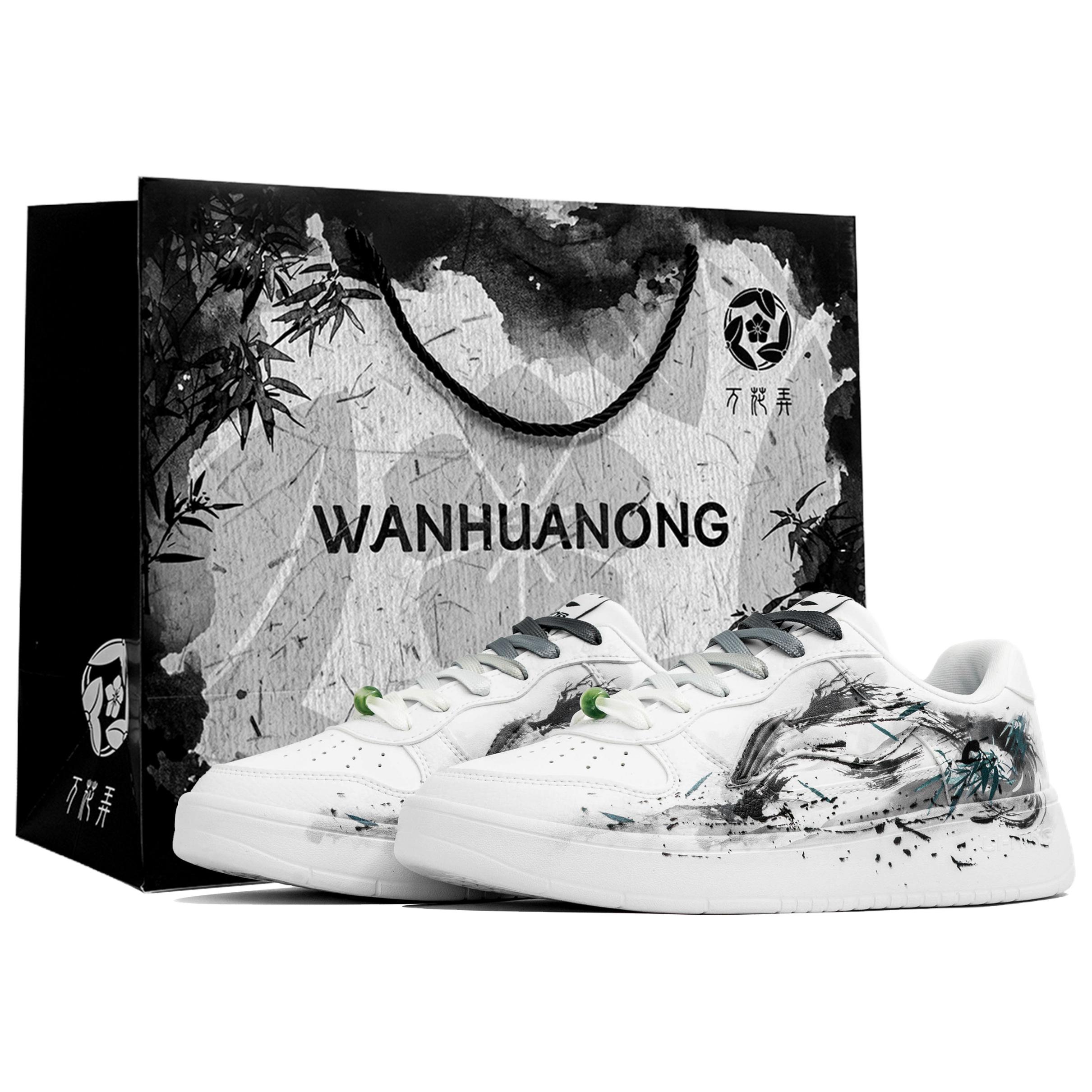 Плавающая лодка Li Ning Wanhua Nong, сумка для покупок Wo Huo Cang Long, износостойкая, нескользящая, низкая., черный белый
Плавающая лодка Li Ning Wanhua Nong, сумка для покупок Wo Huo Cang Long, износостойкая, нескользящая, низкая., черный белый