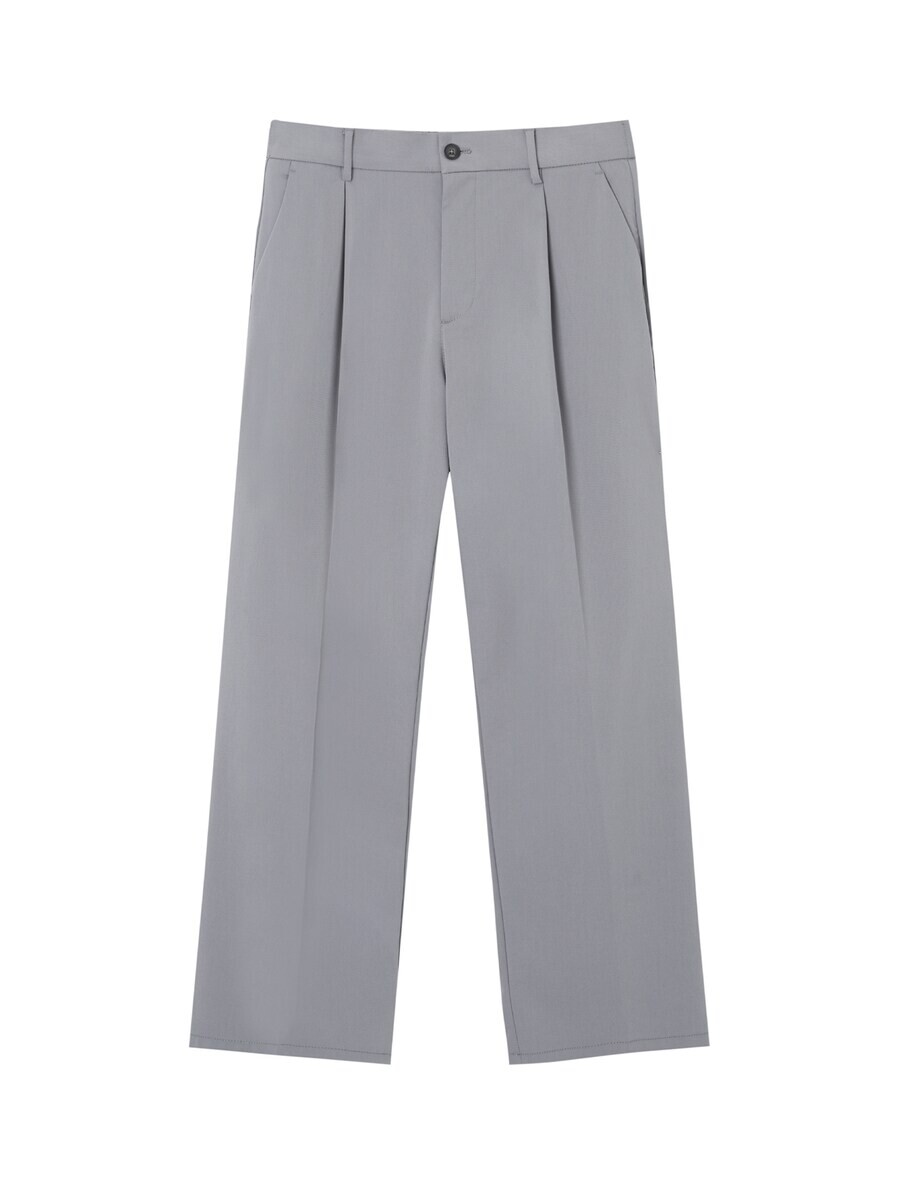 Плиссированные брюки Pull&Bear, серый
Плиссированные брюки Pull&Bear, серый