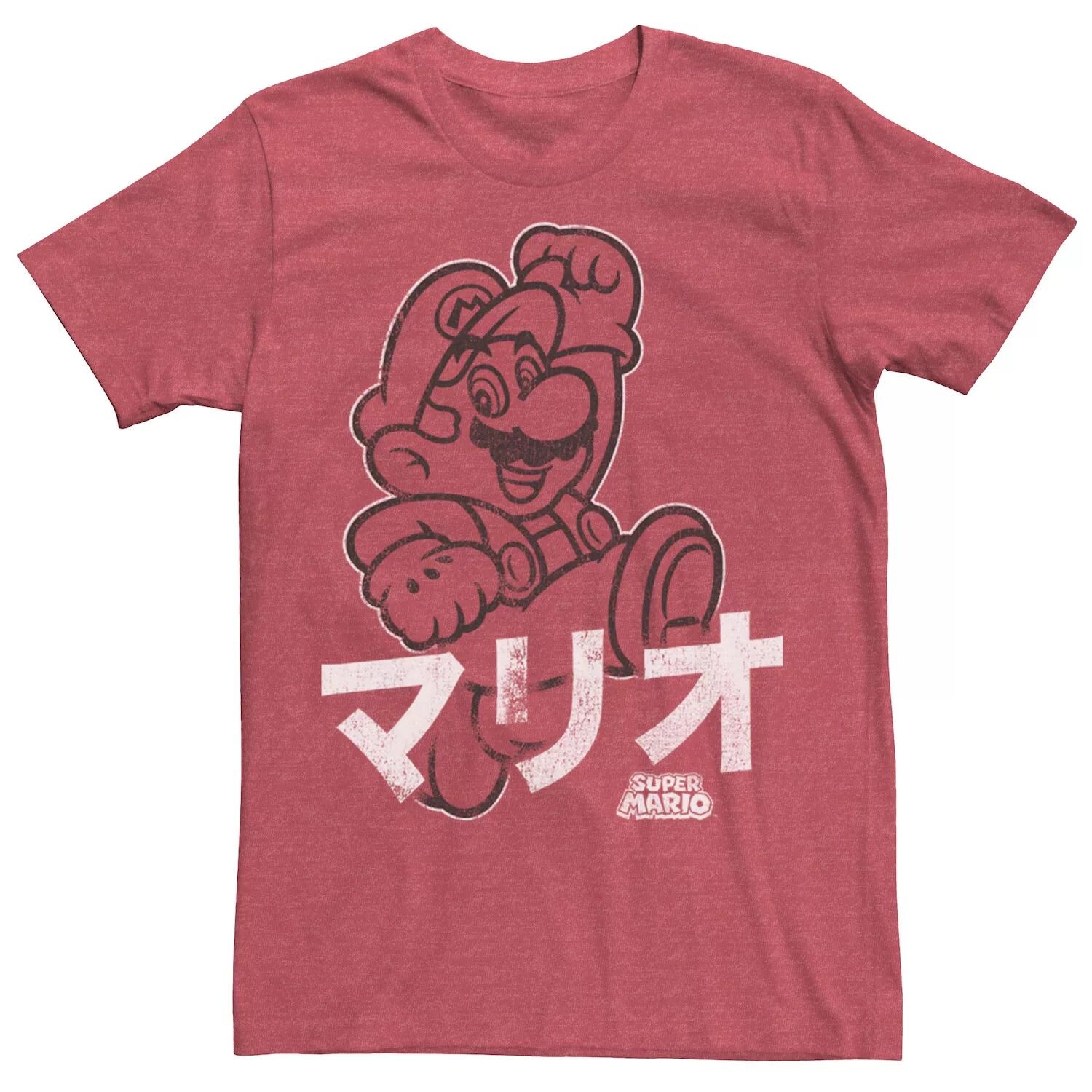Мужская футболка Super Mario Bros. Kanji красного цвета с портретом Licensed Character, Красный, Мужская футболка Super Mario Bros. Kanji красного цвета с портретом Licensed Character
Мужская футболка Super Mario Bros. Kanji красного цвета с портретом Licensed Character, Красный, Мужская футболка Super Mario Bros. Kanji красного цвета с портретом Licensed Character