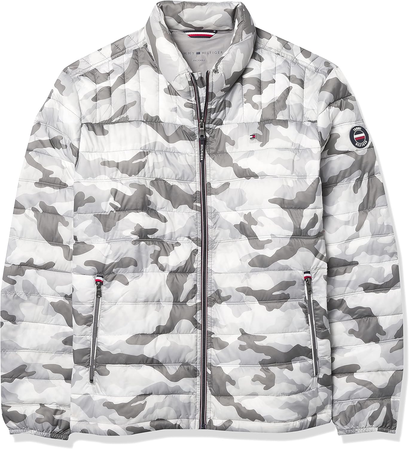 Мужская стеганая куртка Tommy Hilfiger с вышитым логотипом, White Camouflage
Мужская стеганая куртка Tommy Hilfiger с вышитым логотипом, White Camouflage