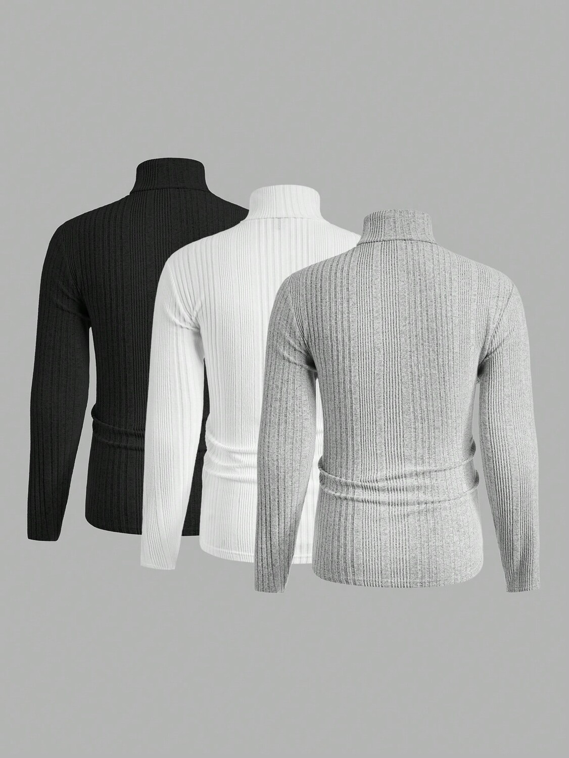 Водолазка мужская трикотажная Manfinity Homme с длинным рукавом, белый / серый / черный
Водолазка мужская трикотажная Manfinity Homme с длинным рукавом, белый / серый / черный