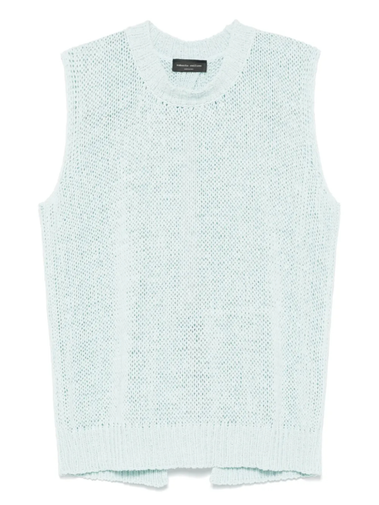 Топ из хлопковой смеси Roberto Collina, синий
Топ из хлопковой смеси Roberto Collina, синий