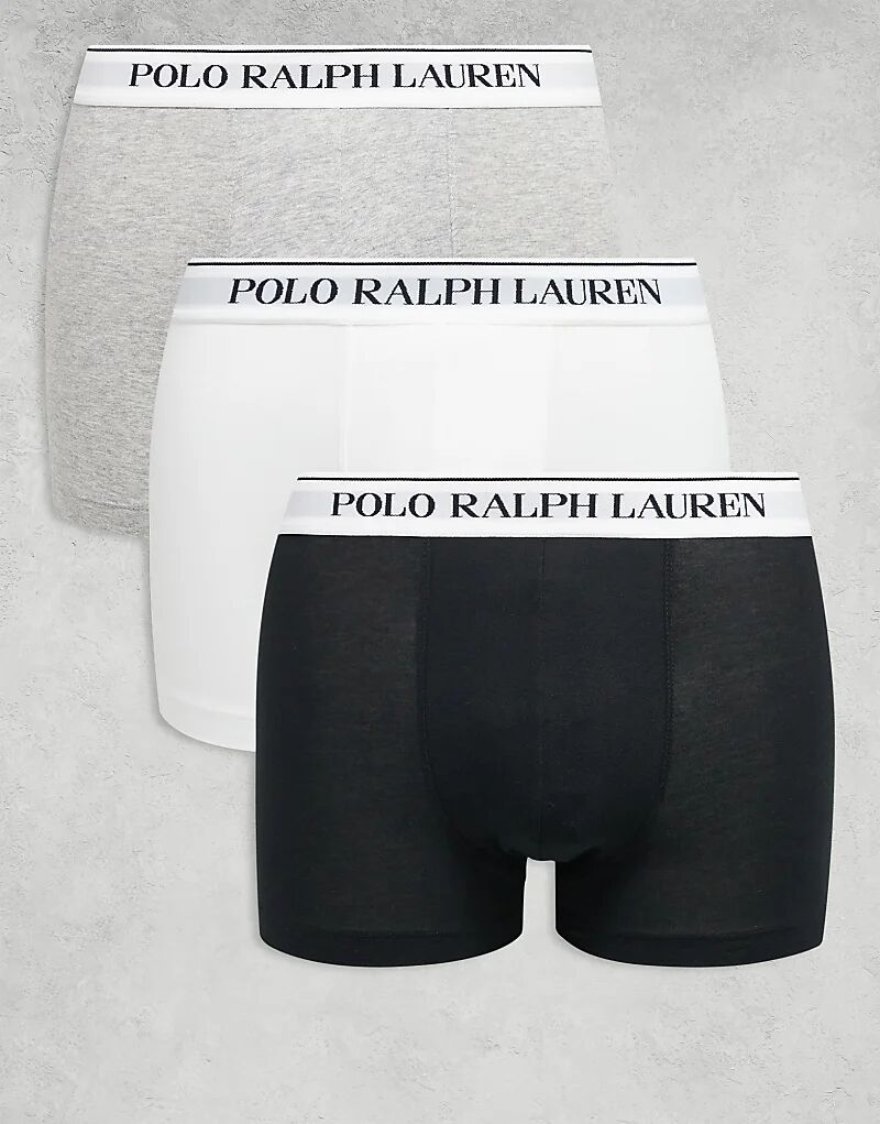 Комплект из 3 классических белых трусов-боксеров Polo Ralph Lauren с логотипом и поясом в нескольких цветах
Комплект из 3 классических белых трусов-боксеров Polo Ralph Lauren с логотипом и поясом в нескольких цветах