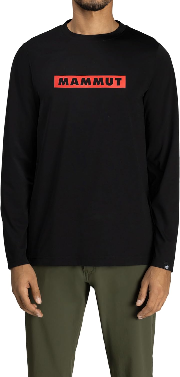 Мужская футболка с длинными рукавами Mammut QD с логотипом, модель AF, черный/красный
Мужская футболка с длинными рукавами Mammut QD с логотипом, модель AF, черный/красный