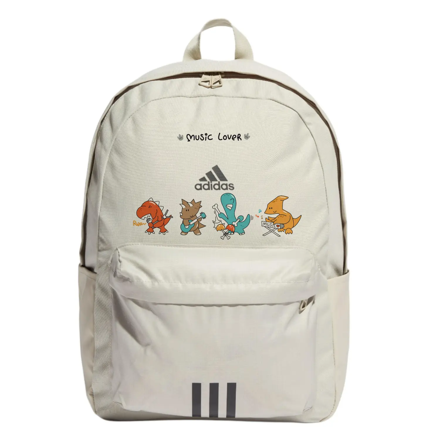 Adidas Тканевый рюкзак унисекс светло-серый и черный, Rock Dinosaur
Adidas Тканевый рюкзак унисекс светло-серый и черный, Rock Dinosaur