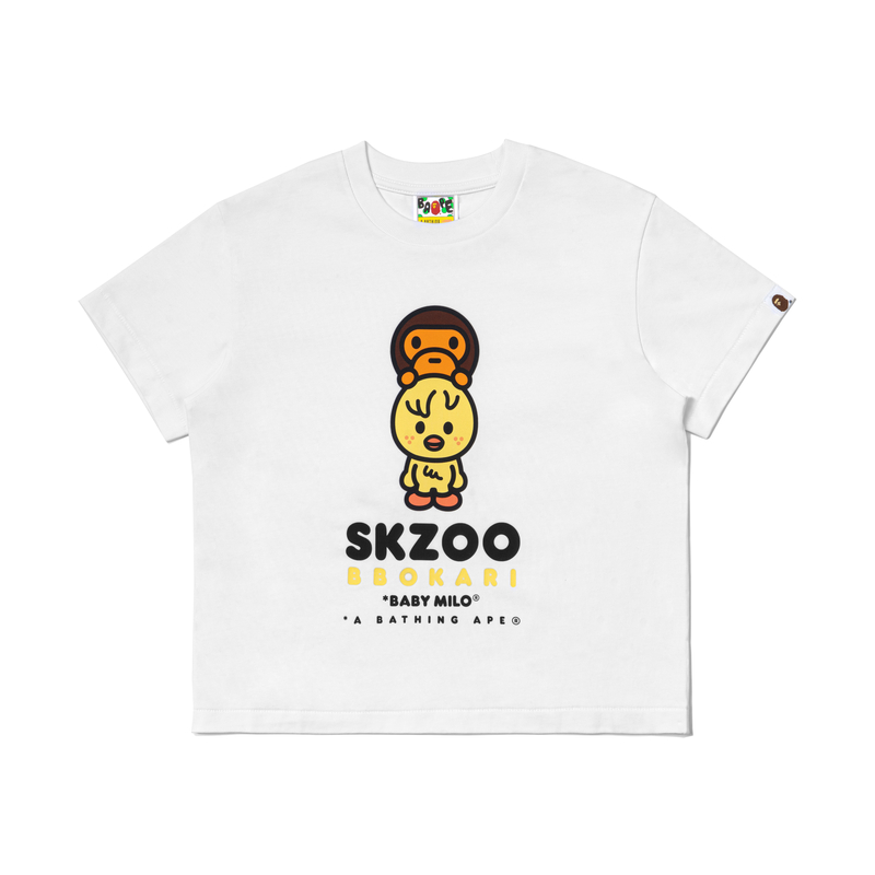 Stray Kids FW25 Футболка с вшитыми рукавами Women's A BATHING APE, белый
Stray Kids FW25 Футболка с вшитыми рукавами Women's A BATHING APE, белый