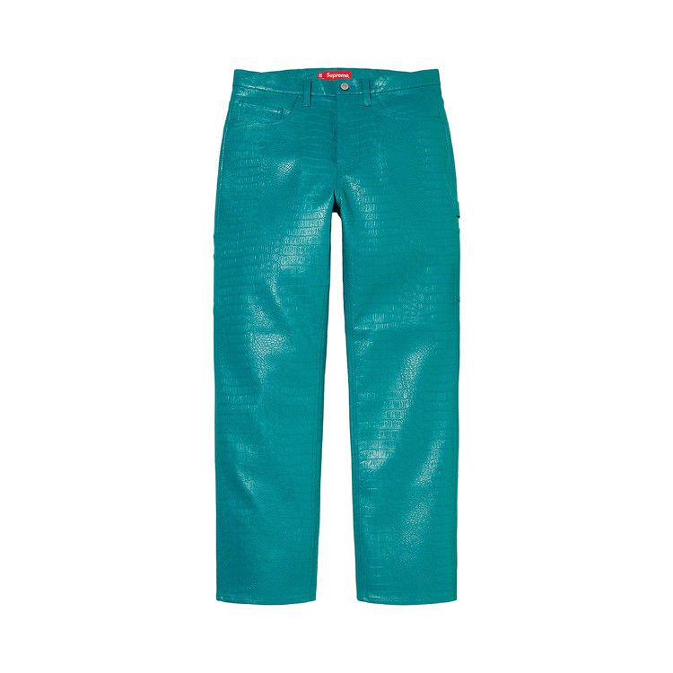 Брюки Supreme Faux Croc Painter Pant, Teal
Брюки Supreme Faux Croc Painter Pant, Teal