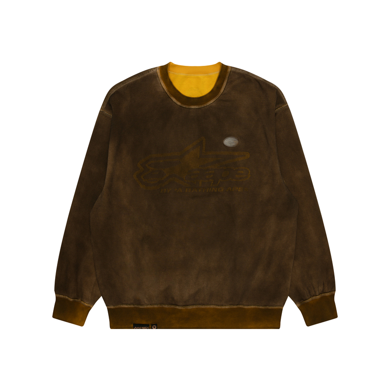 Свитшот A Bathing APE Logo Washed Aape, коричневый
Свитшот A Bathing APE Logo Washed Aape, коричневый