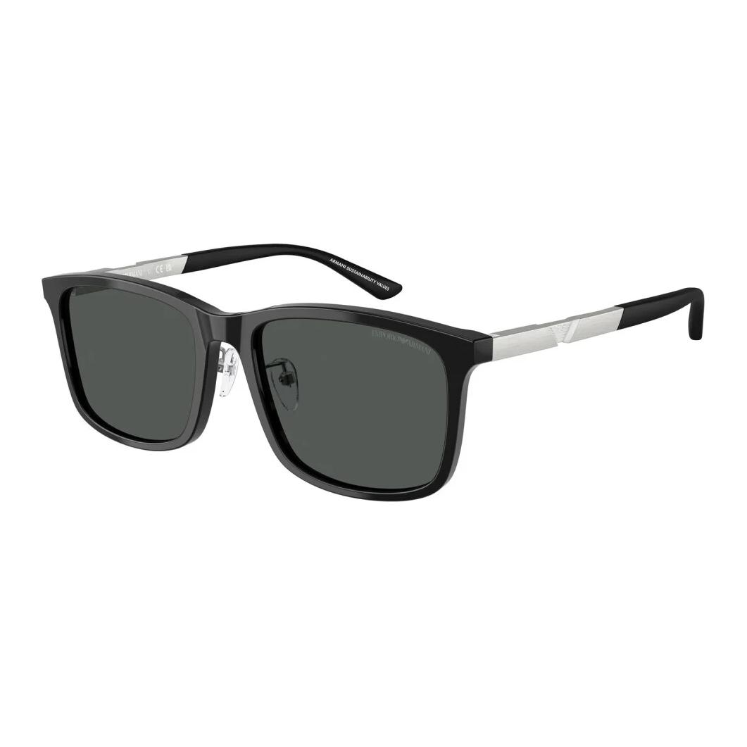 Emporio Armani Квадратные солнцезащитные очки из ацетата алюминия, мужские, черные, глянцевые
Emporio Armani Квадратные солнцезащитные очки из ацетата алюминия, мужские, черные, глянцевые