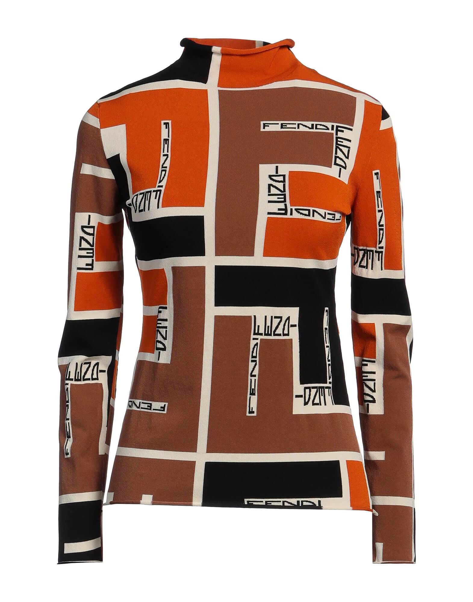 Водолазка Fendi, оранжево-коричневый
Водолазка Fendi, оранжево-коричневый