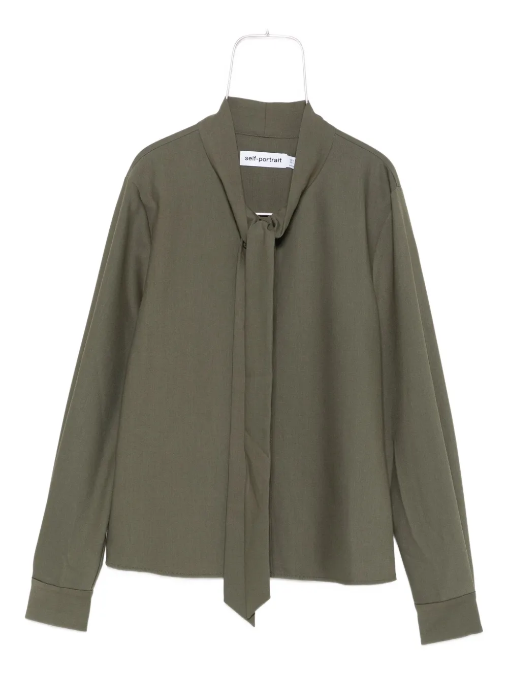 Блузка с длинными рукавами Self-Portrait, зеленый
Блузка с длинными рукавами Self-Portrait, зеленый