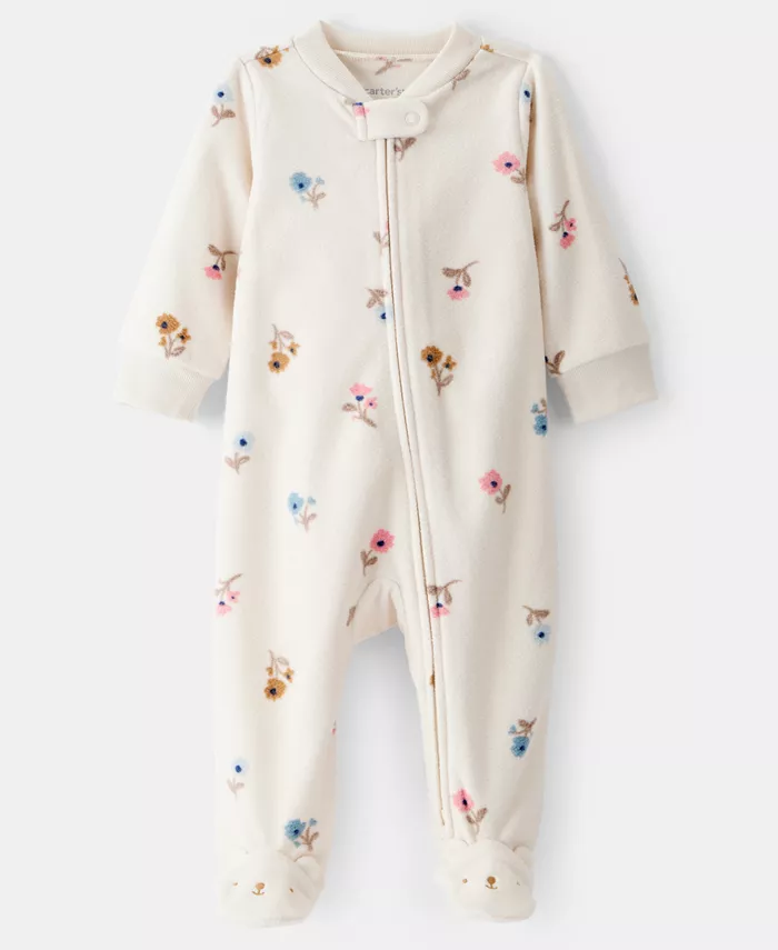 Детский комбинезон на молнии для сна и игр Carter'S, белый
Детский комбинезон на молнии для сна и игр Carter'S, белый