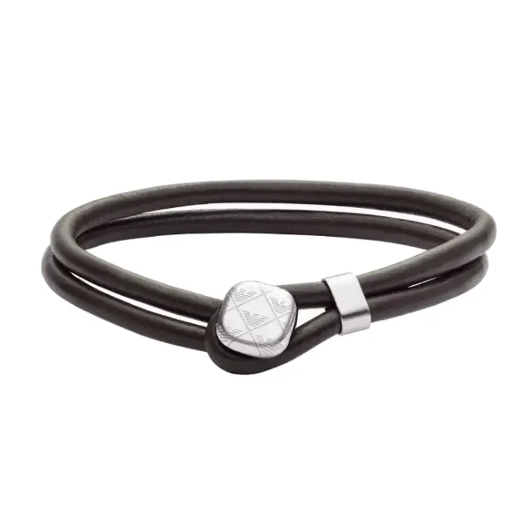 Emporio Armani Стальные кожаные браслеты для мужчин, черный
Emporio Armani Стальные кожаные браслеты для мужчин, черный